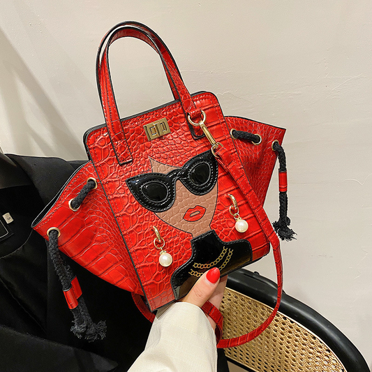 Glasses Beauty Diagonal HandBag - SkyeDragon Gifts
