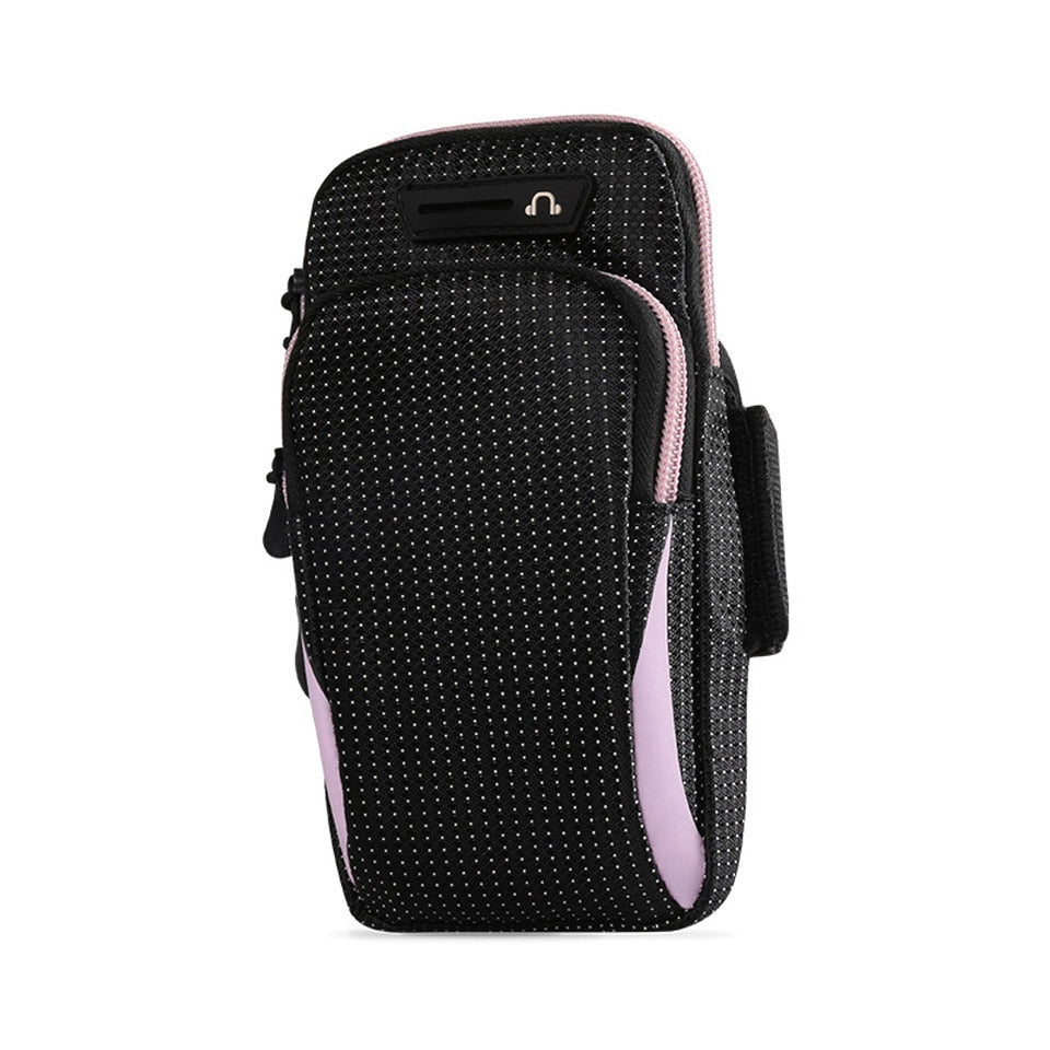 6.5 Inches Sports Bag Armband Case Gym Fitness Running Arm Band Bag Cover Jogging Workout Pouch for Mobile Phone Key Money Card - SkyeDragon Gifts