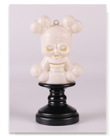 Halloween Skull Glow Night Light Creative Decoration Prop Party Atmosphere Lamp Scene Decoration