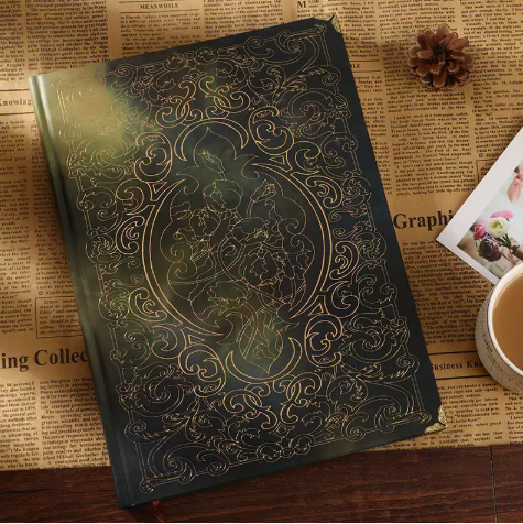 Elegant Vintage Dream Journal – Luxury Hardcover Notebook - SkyeDragon Gifts