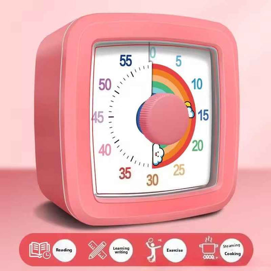 Yunbaoit Visual Timer – Digital Countdown Clock with Night Light for Kids & Kitchen