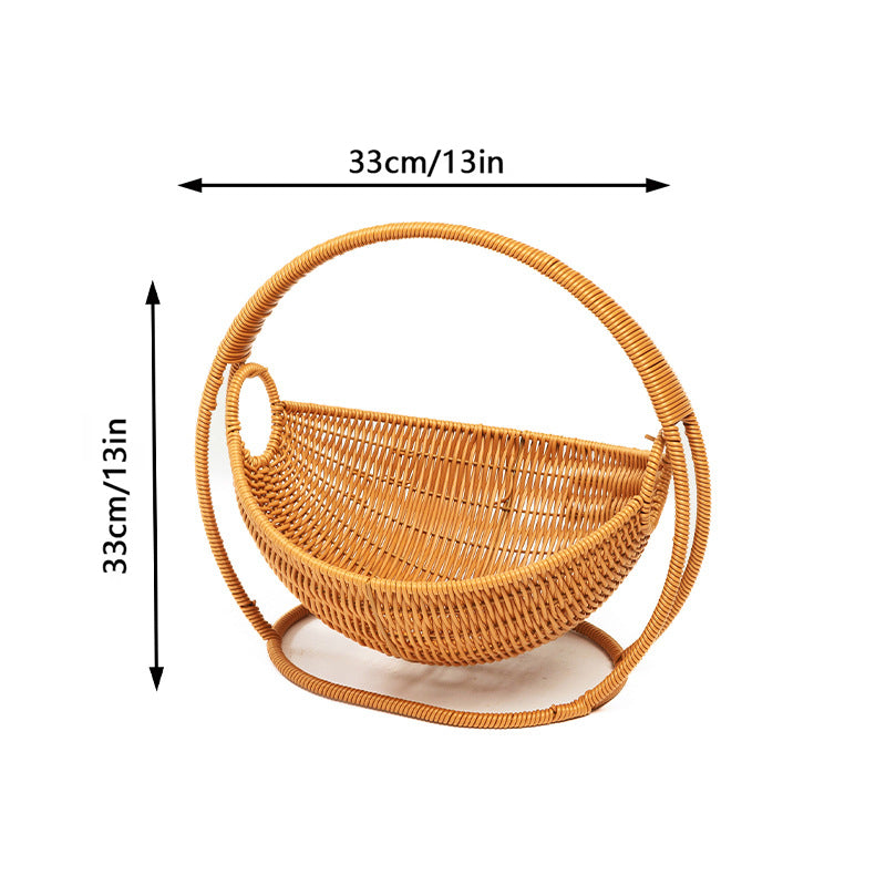 Rattan Cat Bed & House - Waterproof Wicker Cat Cave, Indoor Cat Hammock & Basket Set - SkyeDragon Gifts