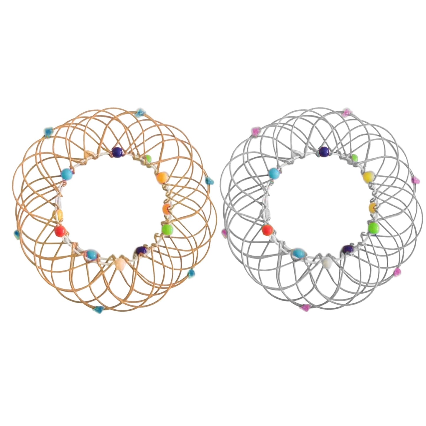 Fidget Toys Popit Make Magic Steel Iron Ring Decompression Flexible Basket Soft Magical Toys Anti Stress Kids Gifts Juguetes - SkyeDragon Gifts