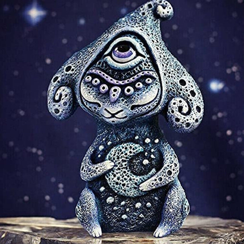 Handmake Creatures Creature Elf Fantasy World Resin Ornament Garden Carving Craft Ornament - SkyeDragon Gifts
