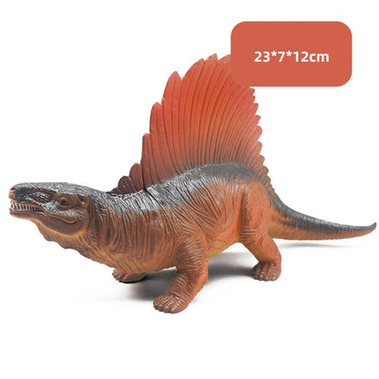 Simulation Dinosaur Tyrannosaurus Rex Toy Model Large Sounding Triangular Dragon Plastic Boy Toy