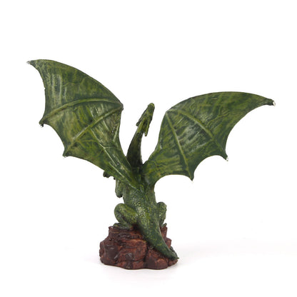 European flying dragon skull resin skull handicraft ornaments - SkyeDragon Gifts