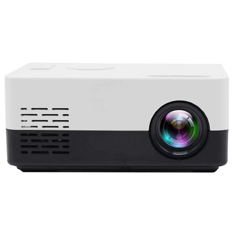J15 1080P HD Projector Mini LED Projector Handheld Movie Beamer for Video Games Smart Home Theater Media Player US Plug - SkyeDragon Gifts