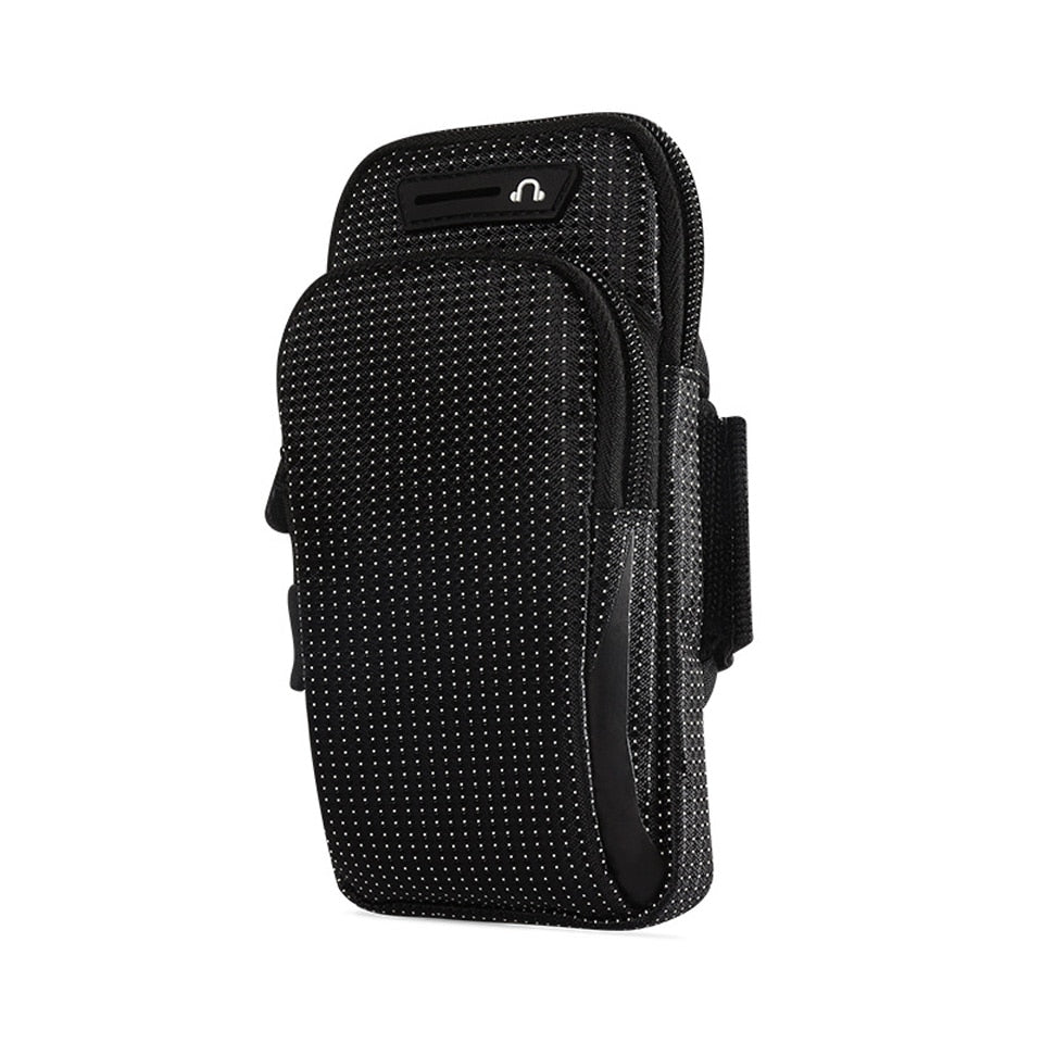 6.5 Inches Sports Bag Armband Case Gym Fitness Running Arm Band Bag Cover Jogging Workout Pouch for Mobile Phone Key Money Card - SkyeDragon Gifts