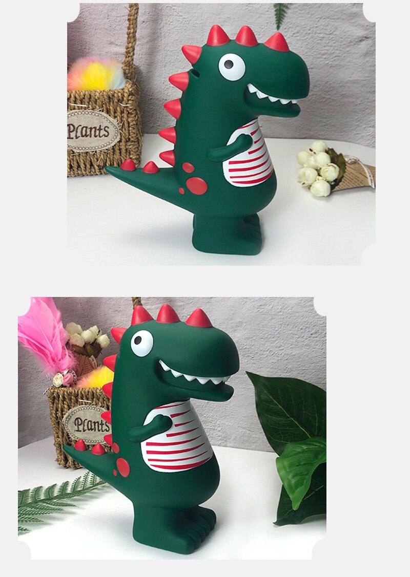 Cartoon Dragon Piggy Bank Coin Storage Box Birthday Gift Home Decoration Piggy Bank Children Piggy Bank Piggy Bank Dinosaur EM00 - SkyeDragon Gifts