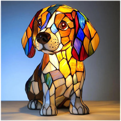 Dachshund Lamp - Bigfoot Lamp Resin Statue LED Decorative Light - SkyeDragon Gifts