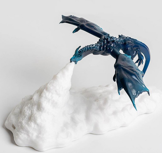 3D Printed Fire-breathing Dragon Lamp home Creative Night Light New Strange Lamp LED Charging Night Light Birthday Gift - SkyeDragon Gifts