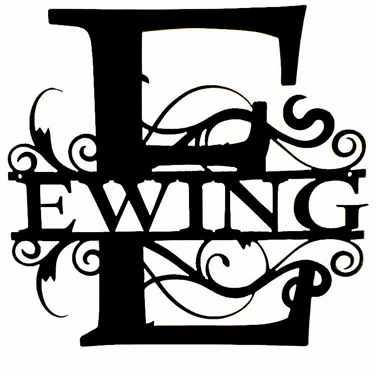 Iron Letter Wall Decor Laser Cut Metal Art for Home Decoration
