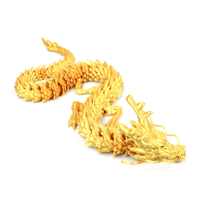 3D Printed Dragon Ornament Chinese Dragon Cross-border Dragon Egg 3D Printed Articulated Dragon Toy Figurine Gift Craft - SkyeDragon Gifts