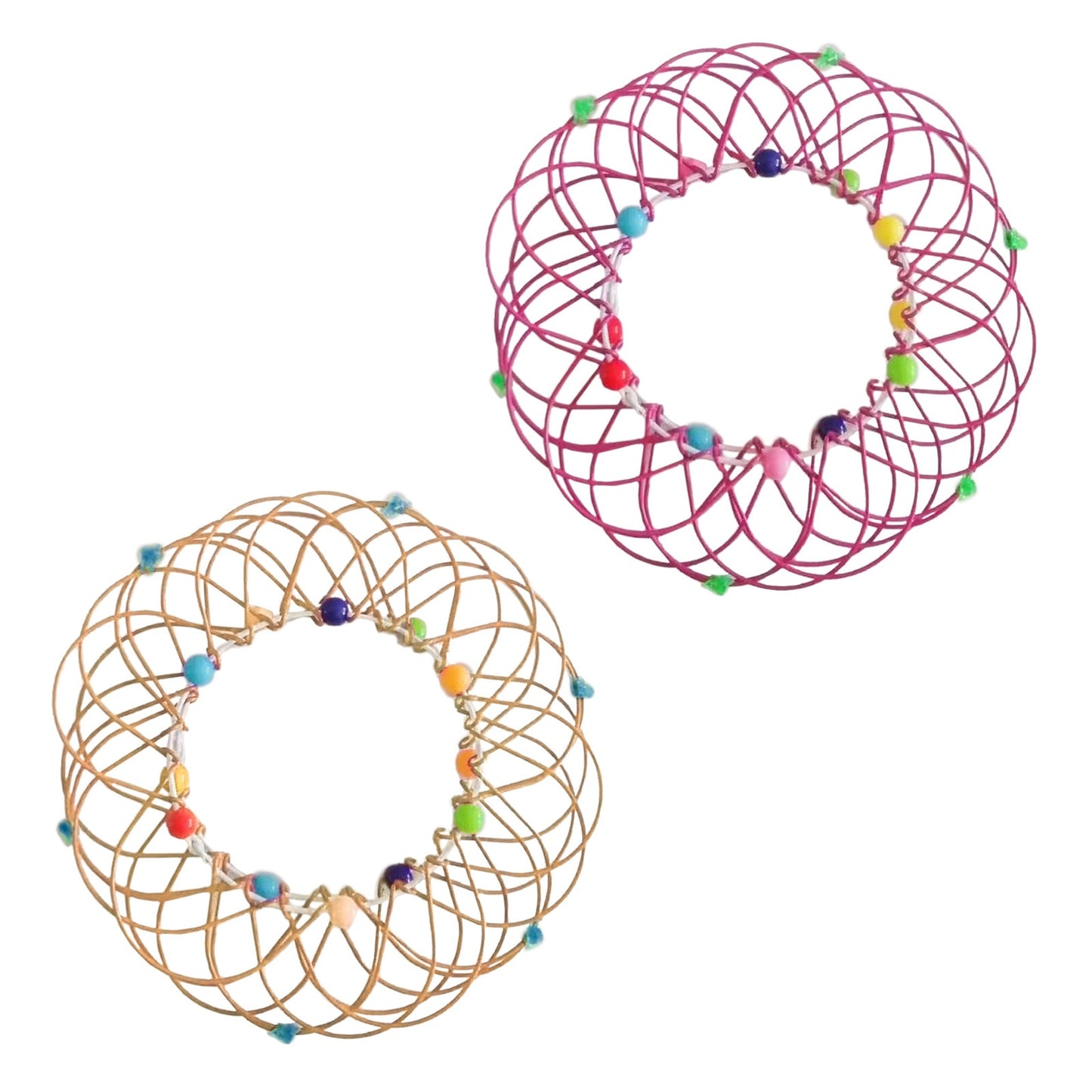 Fidget Toys Popit Make Magic Steel Iron Ring Decompression Flexible Basket Soft Magical Toys Anti Stress Kids Gifts Juguetes - SkyeDragon Gifts