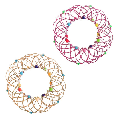 Fidget Toys Popit Make Magic Steel Iron Ring Decompression Flexible Basket Soft Magical Toys Anti Stress Kids Gifts Juguetes - SkyeDragon Gifts