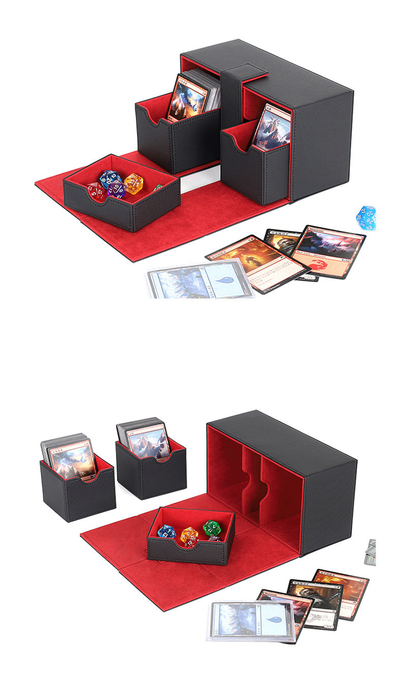 Leather Planet Card Wanzhi Card Multifunctional Game Peripheral Card Collection Box Game Card Box - SkyeDragon Gifts