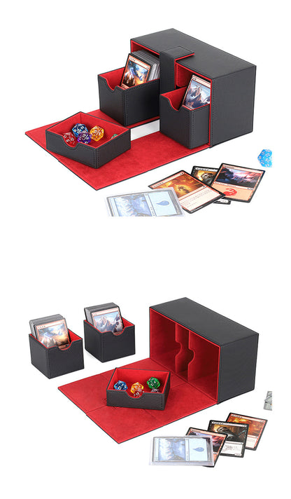 Leather Planet Card Wanzhi Card Multifunctional Game Peripheral Card Collection Box Game Card Box - SkyeDragon Gifts