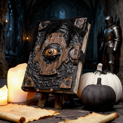 Halloween Decorative Dragon Eye Horror Book Ornament Halloween Living Room Bedroom Home Decoration Gift - SkyeDragon Gifts