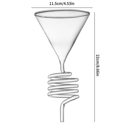 Spiral Cooling Pour Over Coffee Dripper Stand And Filter Holder