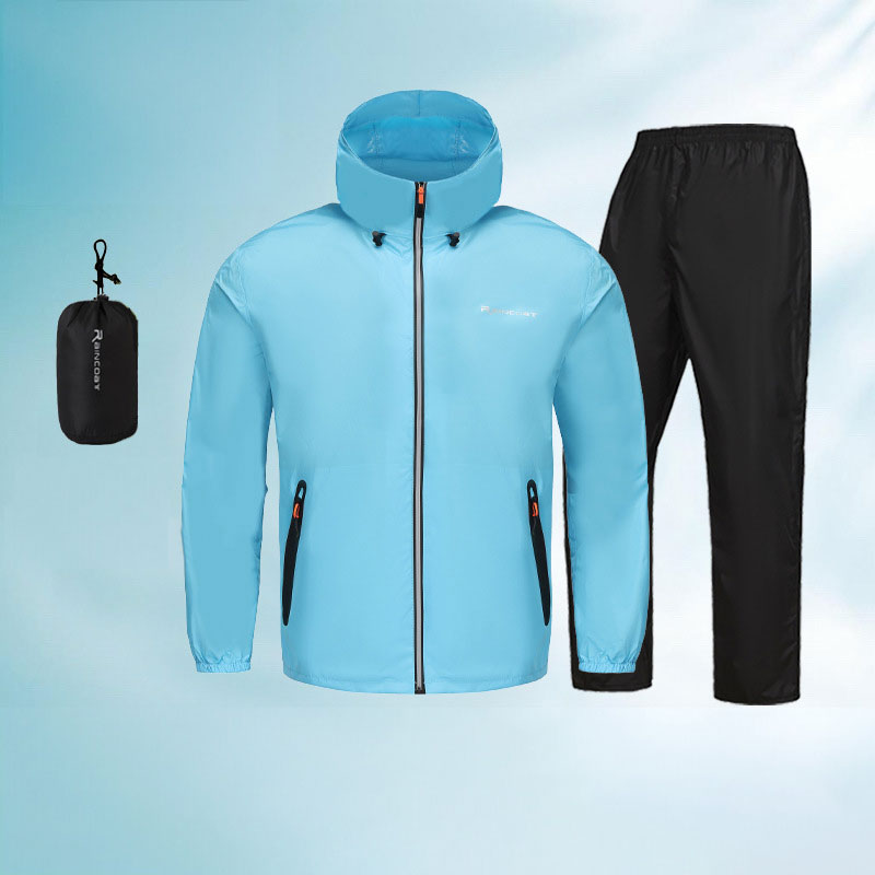 Unisex Ultralight Rain Suit - Lightweight Waterproof Jacket & Pants Set, Summer Outdoor Rainwear for Fishing & Cycling - SkyeDragon Gifts