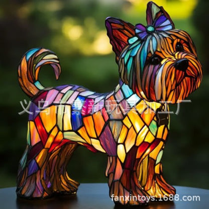 Dachshund Lamp - Bigfoot Lamp Resin Statue LED Decorative Light - SkyeDragon Gifts