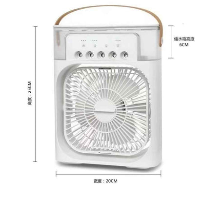 Portable 3-in-1 Air Cooler Fan – Mini AC for Room, Office & Car | Fast Cooling + Humidifier | Ships from USA 🇺🇸 | TikTok & Amazon Hot Seller!