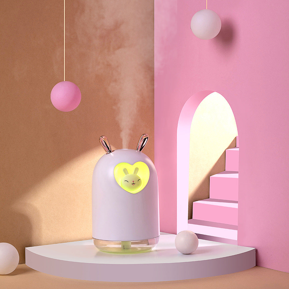 Little Fairy Rabbit Humidifier Home Bedroom USB Mini Humidifier Silent Air Atomizer Gift