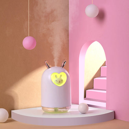 Little Fairy Rabbit Humidifier Home Bedroom USB Mini Humidifier Silent Air Atomizer Gift