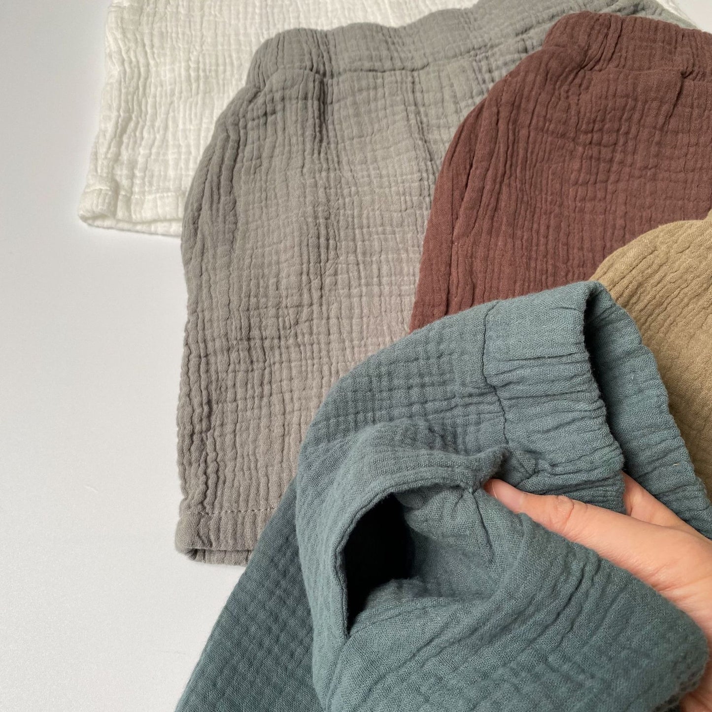 Cotton yarn side pocket shorts - SkyeDragon Gifts