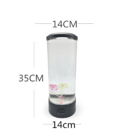 USB Power Jellyfish Mood Desk Bedside Lamp Fantasy Aquarium Hypnotic Color Changing Kids LED Night Light Home Decor - SkyeDragon Gifts