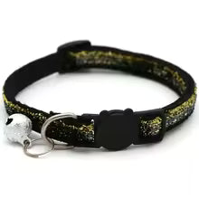 Adjustable Colorful Cat Collar with Bell for Pets - SkyeDragon Gifts