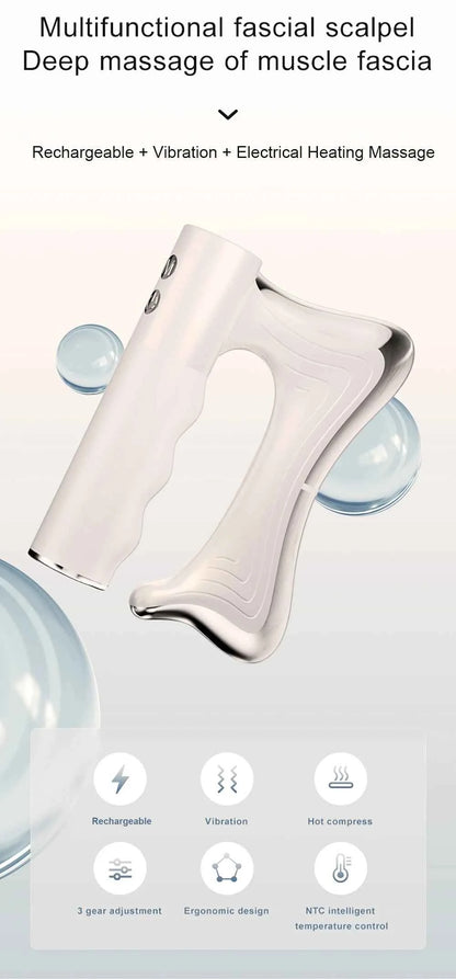 Electric Deep Tissue Massage Blade – Heated Fascia Relaxation Tool