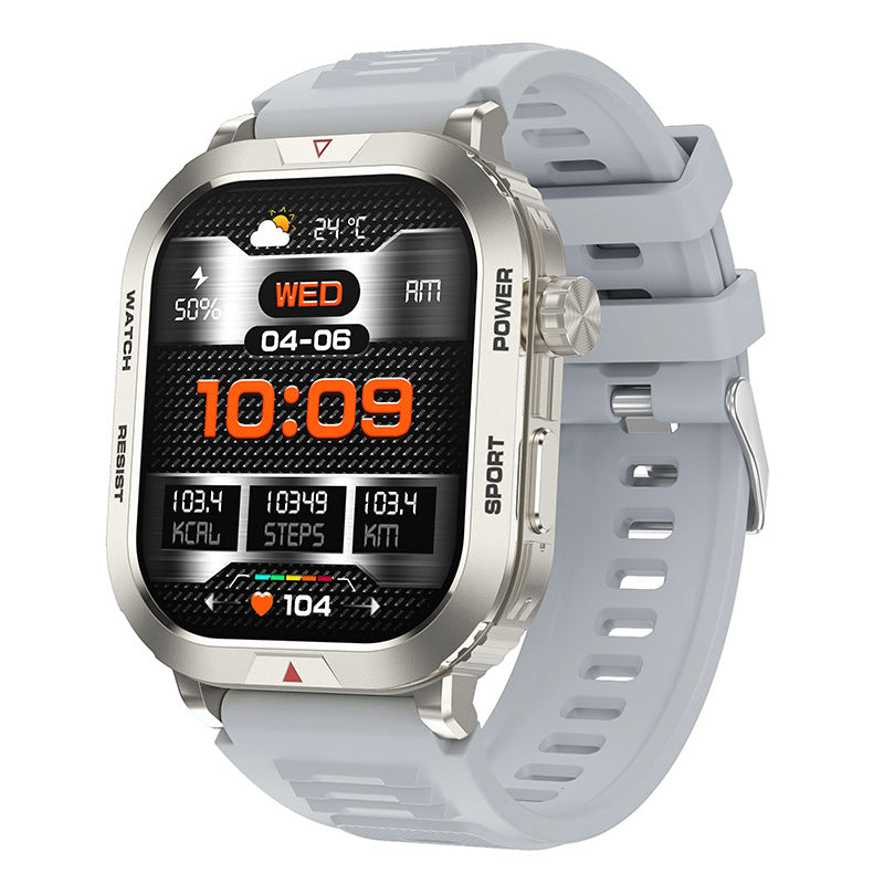 Smart Watch with Bluetooth Calling, Message Push Notification, Heart Rate Monitor, Step Counter, and Sports Tracking - ZW66 Smartwatch - SkyeDragon Gifts