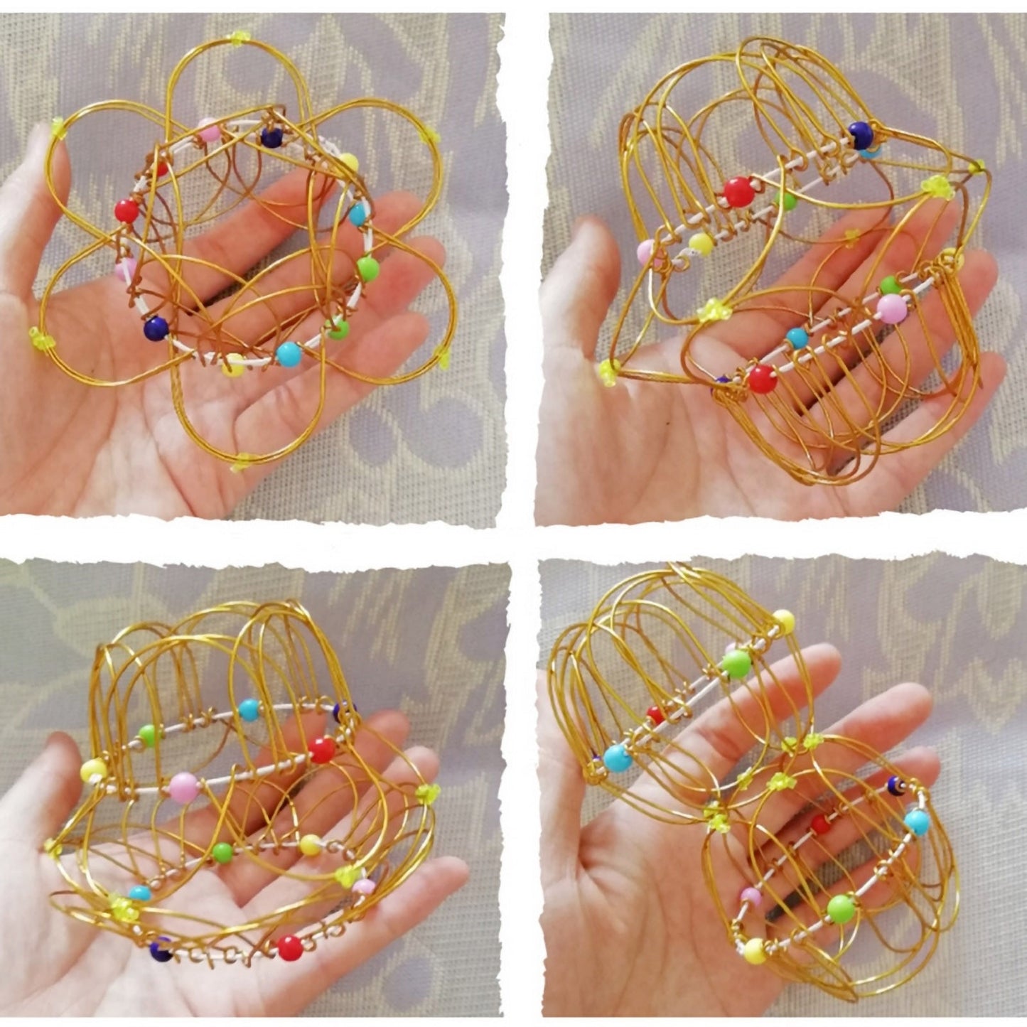 Fidget Toys Popit Make Magic Steel Iron Ring Decompression Flexible Basket Soft Magical Toys Anti Stress Kids Gifts Juguetes - SkyeDragon Gifts