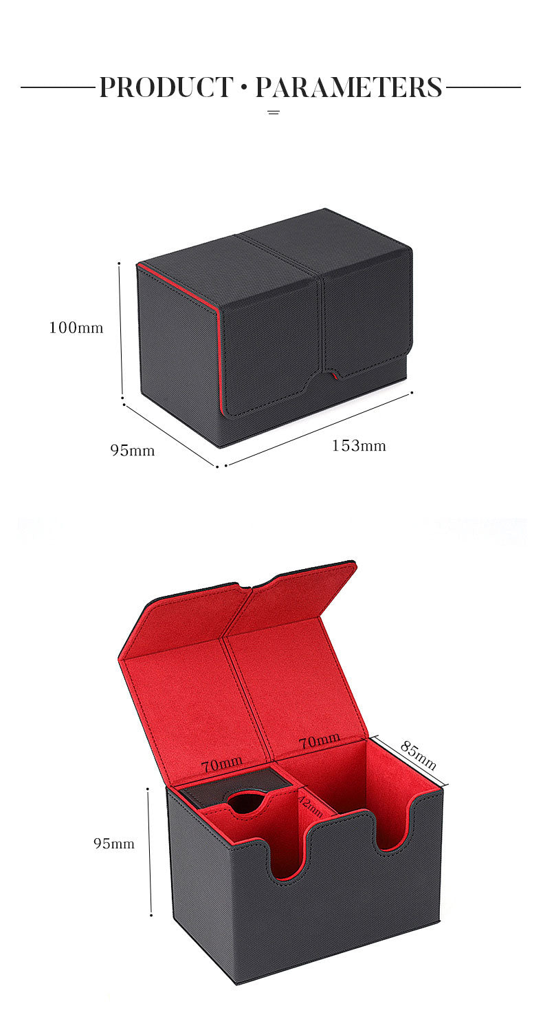 Leather Game Card Storage Box Game Wang Baokemeng Wanzhi Card Wanzhi Card Box - SkyeDragon Gifts