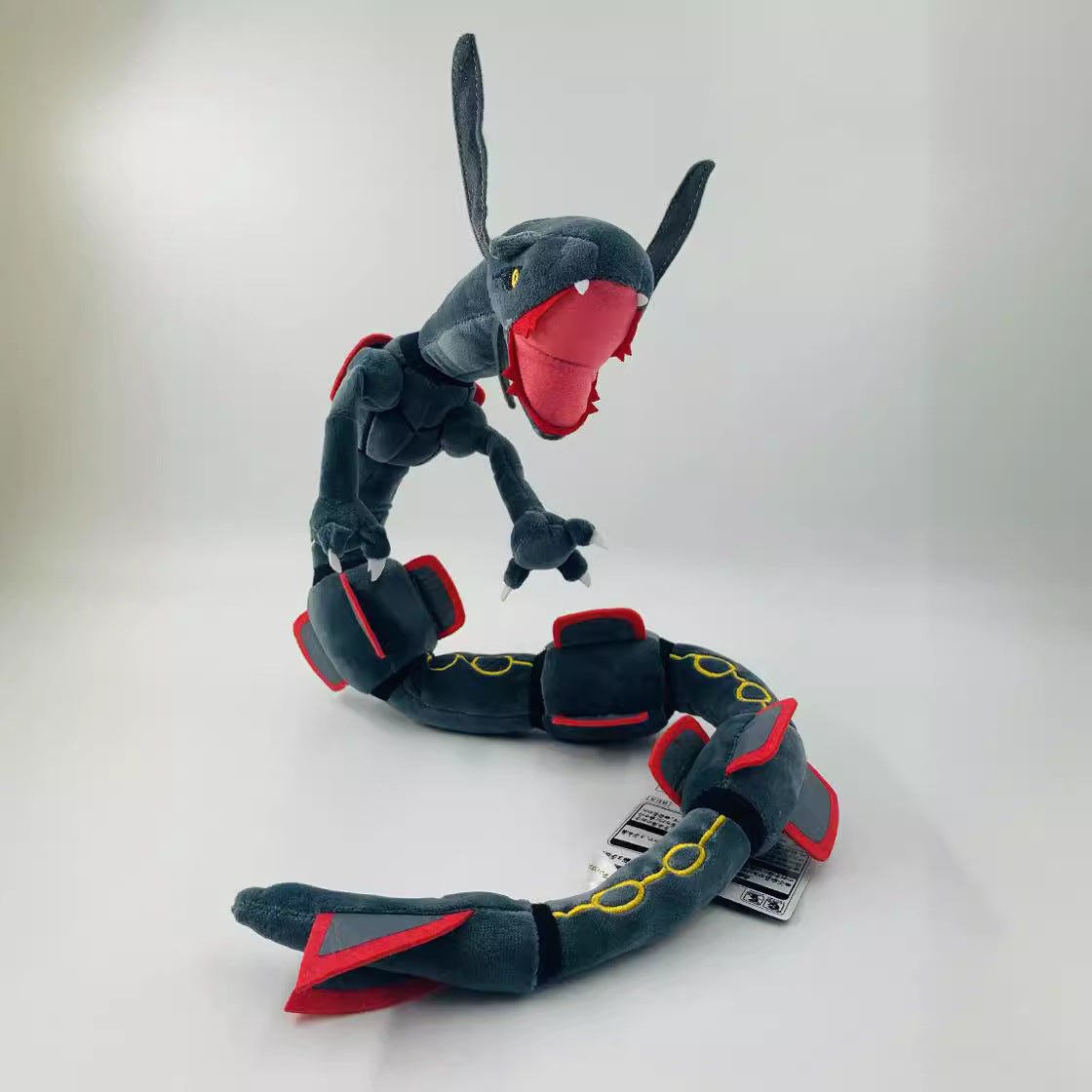80cm Lie Kong Sitting Sky Dragon Crack Sitting Green Dragon Black Dragon Skeleton Shaped Plush Doll - SkyeDragon Gifts