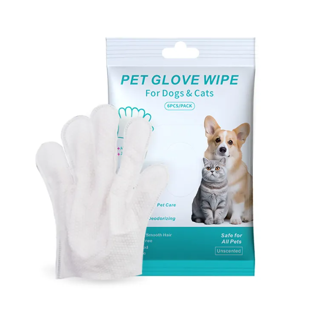 Pet Cleaning Gloves & Wipes - SkyeDragon Gifts