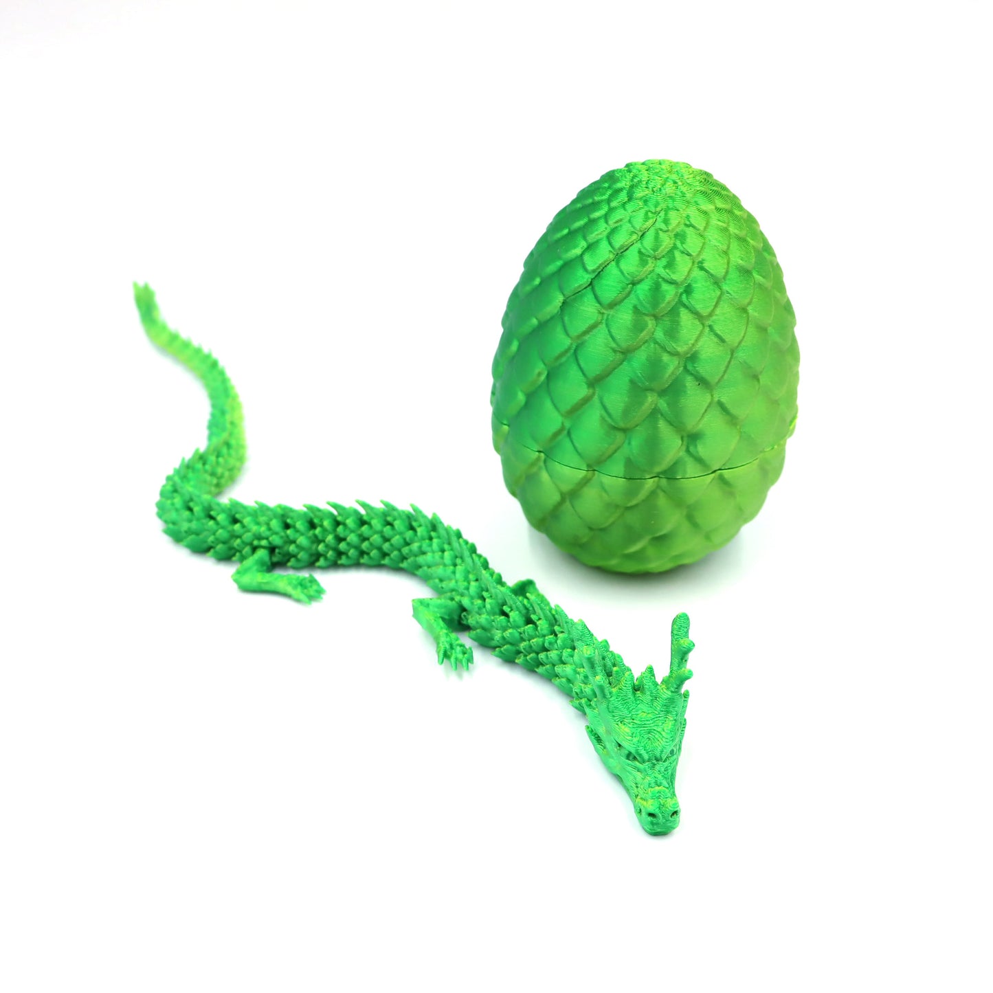 3D Printed Dragon Ornament Chinese Dragon Cross-border Dragon Egg 3D Printed Articulated Dragon Toy Figurine Gift Craft - SkyeDragon Gifts