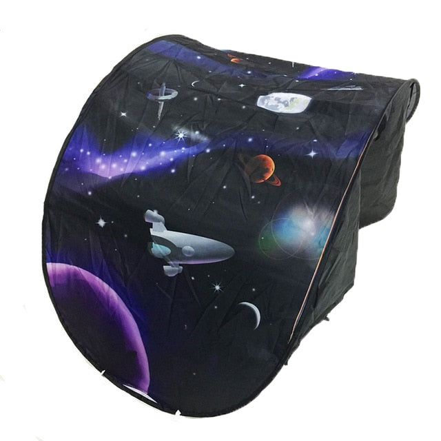 Toys Baby Pop Up Bed Tent Fantasy Cartoon Snowy Foldable Playhouse Comforting Sleeping Toys for Kids - SkyeDragon Gifts
