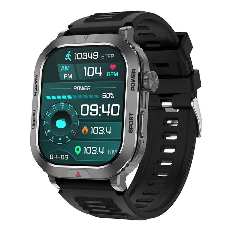 Smart Watch with Bluetooth Calling, Message Push Notification, Heart Rate Monitor, Step Counter, and Sports Tracking - ZW66 Smartwatch - SkyeDragon Gifts