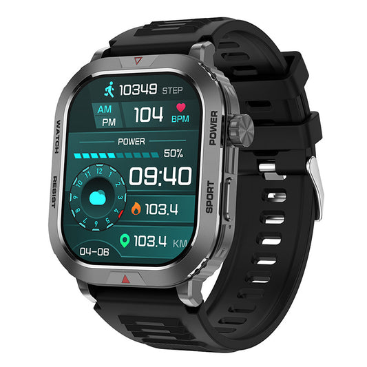 Smart Watch with Bluetooth Calling, Message Push Notification, Heart Rate Monitor, Step Counter, and Sports Tracking - ZW66 Smartwatch - SkyeDragon Gifts