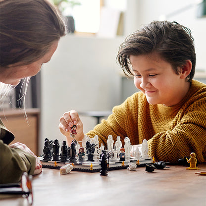 Lego Blocks Harry Potter Chessboard Hogwarts Wizard Chess Magic Chess Assembled Boy Toys - SkyeDragon Gifts