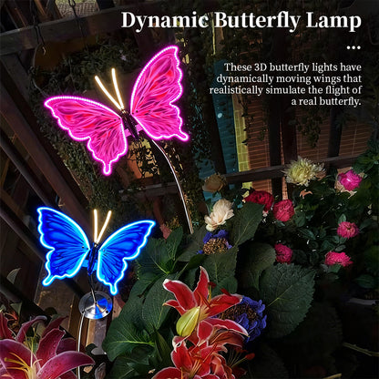 Automatic Fluttering Butterfly Lights with Realistic Wings | LED Fairy Decor for Wedding & Party