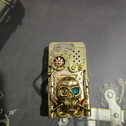 Mechanical armor catapult ignition kerosene lighter Dragon Tongue Aspley Doomsday Hunter punk lighter - SkyeDragon Gifts