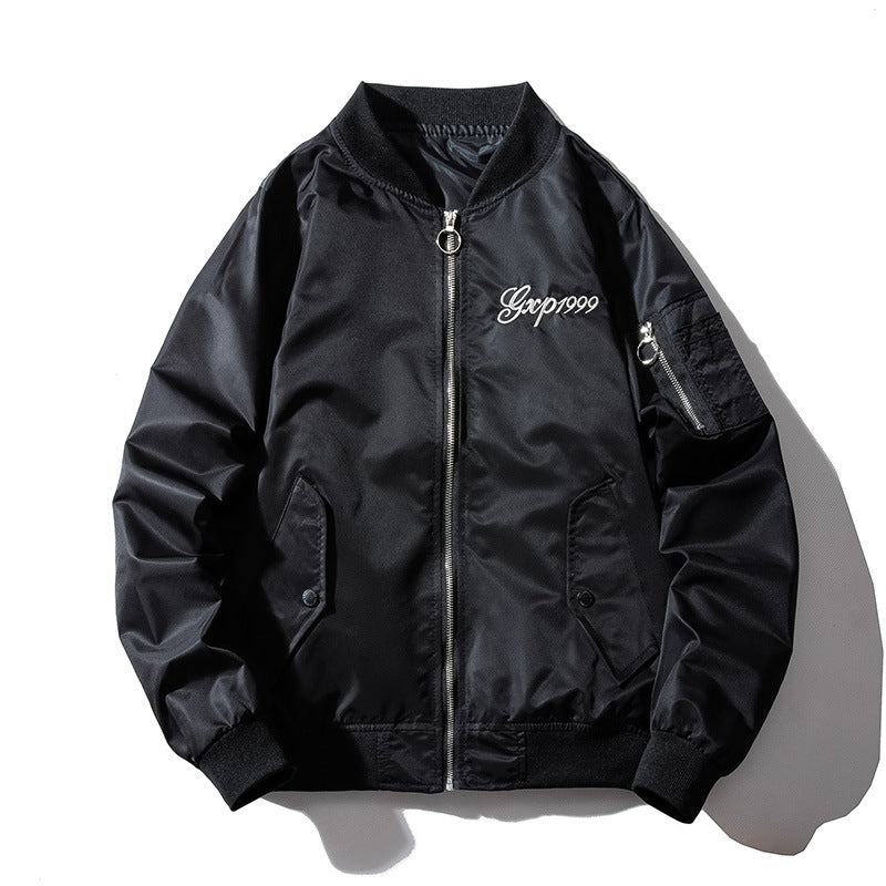Harajuku Style Dragon Tiger Embroidery Jacket MA-1 Flight Jacket Baseball Uniform Outerwear Unisex - SkyeDragon Gifts