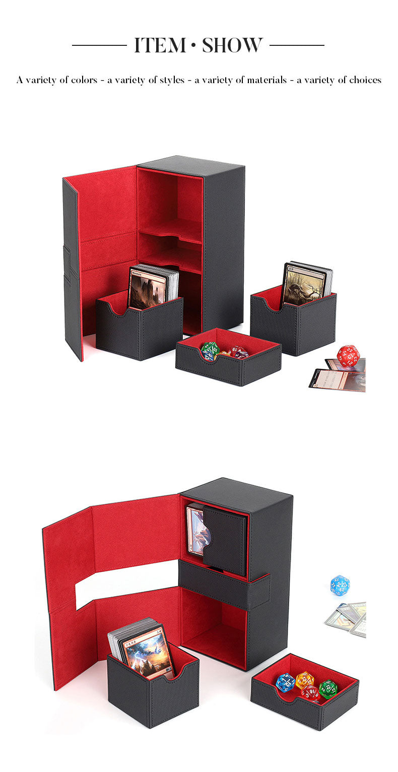 Leather Planet Card Wanzhi Card Multifunctional Game Peripheral Card Collection Box Game Card Box - SkyeDragon Gifts