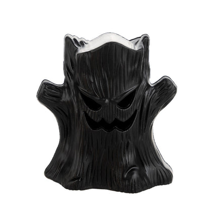 Halloween Decorative Glowing Ghost Tree Decoration, Halloween Night Atmosphere Party Scene Setup Prop Candle Light
