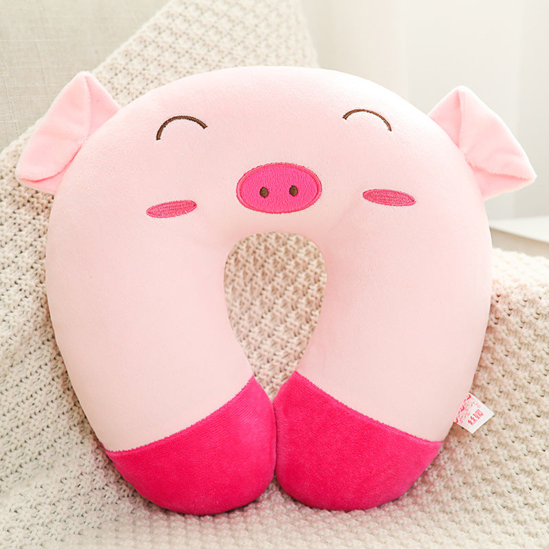 U-shaped Neck Pillow Travel Car Portable Office Nap Pillow for Neck Support - SkyeDragon Gifts