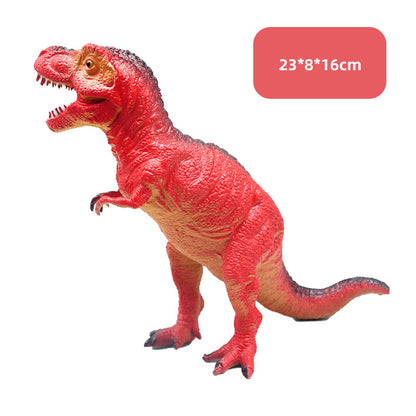 Simulation Dinosaur Tyrannosaurus Rex Toy Model Large Sounding Triangular Dragon Plastic Boy Toy