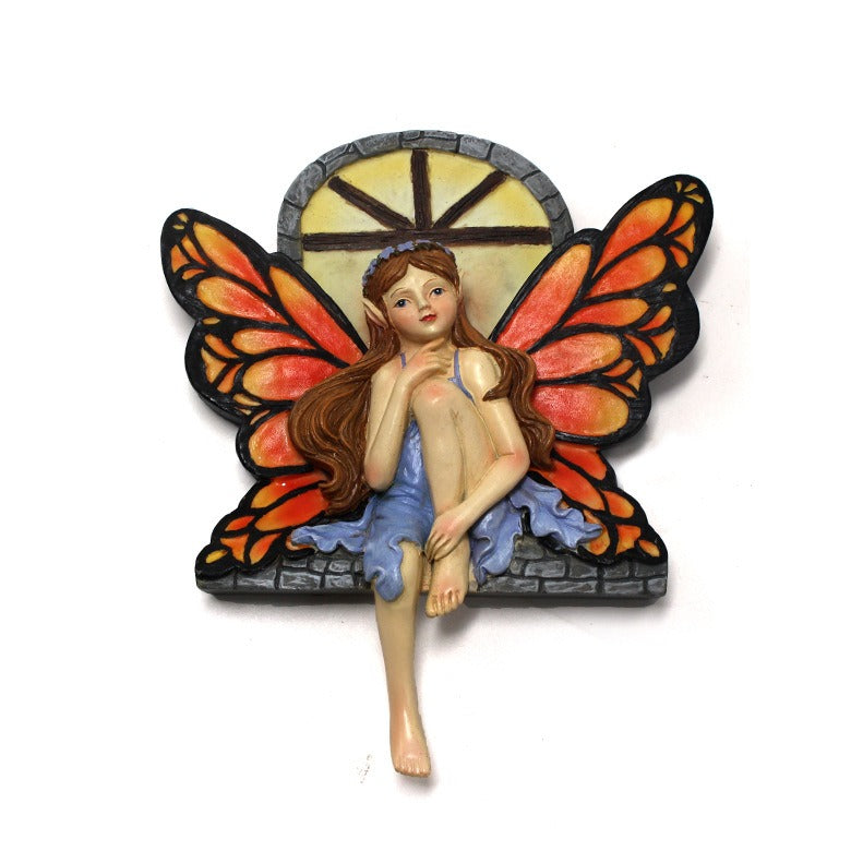 Nightglow Fairy Tree Hanging Creative Resin Courtyard Garden Angel Hanging Decoration Ornament